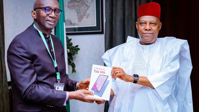 Shettima lauds MTN for donating N1bn, 4,600 digital devices to FG