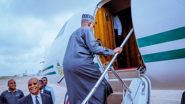 Shettima departs for Davos to attend 2025 WEF