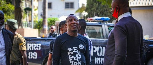 Police arrest Sowore inside court premises over #FreeNnamdiKanu protest