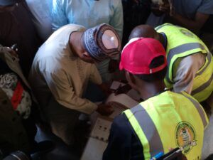LG polls: Gov. Sani votes, optimistic of APC’s victory