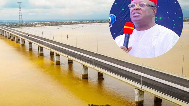 Umahi decries vandalism of 2nd Niger bridge