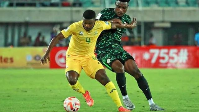 Super Eagles held to 1-1 draw by South Africa in World Cup qualifier