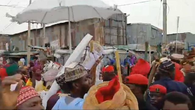 Residents boo Emir Sanusi, as Police express disappointment