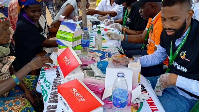 Hope Ambassadors for Peace in Africa Initiative conducts free medical outreach for 300 people in Abuja Community