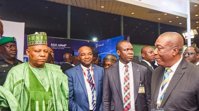 Vice President Kashim Shettima visits Shell stand at 30th Nigeria Economic Summit in Abuja