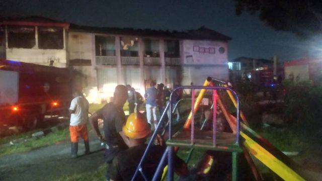 FRCN fire outbreak: Lagos delegation visits site, harps on safety strategies