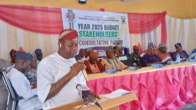 Ojokoro LCDA boss, unveils 2025 budget plans, highlights achievements