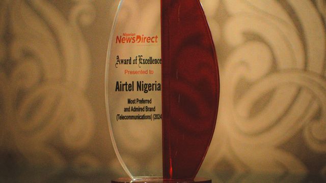 Airtel wins “Most Preferred Telecom Brand” at Nigerian NewsDirect awards