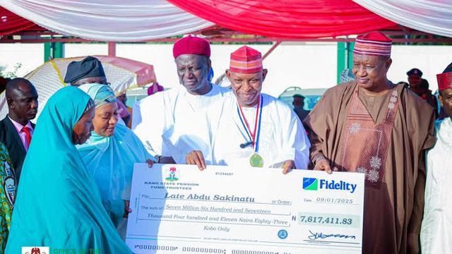 Gov Yusuf pays N16bn to Kano pensioners, flags off third phase of payment