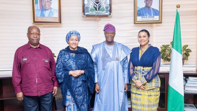 UN Deputy Secretary General, Finance Minister brainstorms measures on improving food security, others