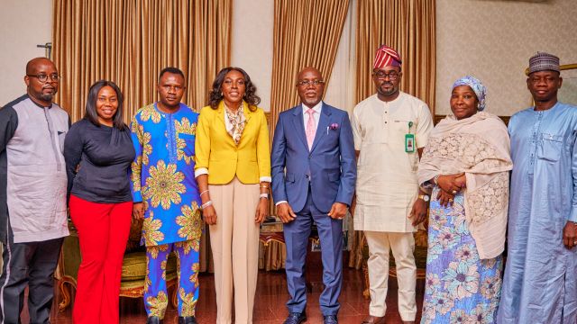 ICT training: Gov Aiyedatiwa hosts NIGCOMSAT management team in Abuja