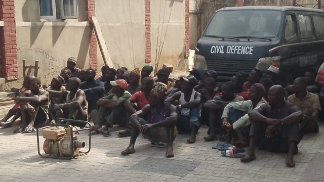 Niger govt, NSCDC arrest four suspected illegal miners, dealer in Minna