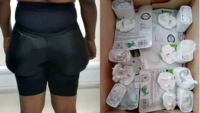 NDLEA uncovers new drug tricks as Lady nabbed with narcotics in butt pads
