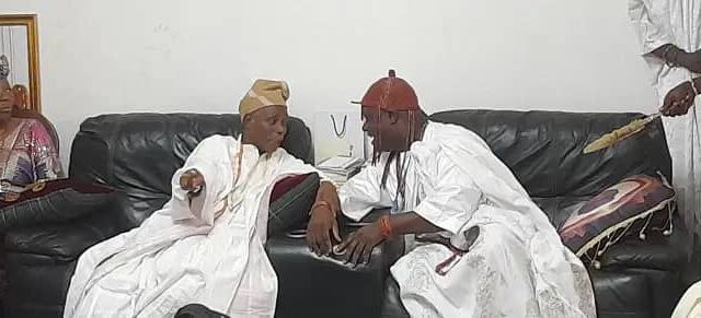 Ooni visits Olubadan-designate Ladoja ahead of coronation