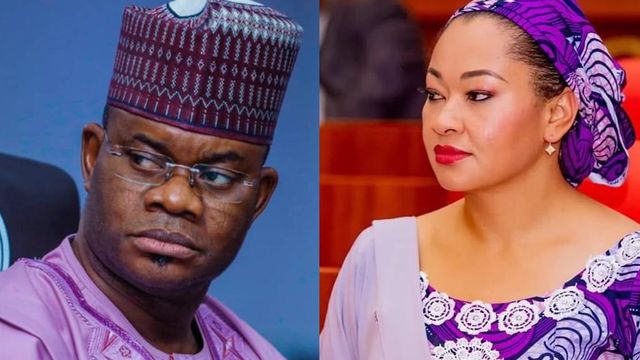 Senator Natasha representing Kogi Central, endorses EFCC’s probe of Yahaya Bello on N80.2bn fraud