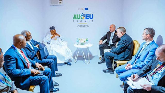 VP Shettima holds bilateral talks with Hungarian President at AU-EU summit