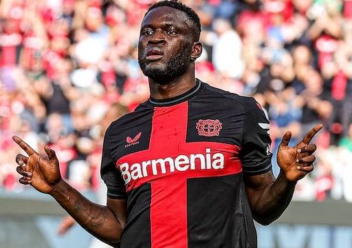 Boniface eyes historic title with Leverkusen