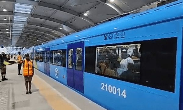 Lagos Blue line rail hits milestone with over 2m passengers