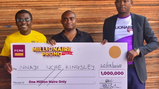 Four millionaires emerge in Season 10 of FCMB millionaire promo
