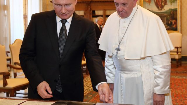 Putin won’t attend funeral of Pope Francis, Kremlin says