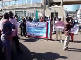 Ex-military officers protest non-payment of pension arrears