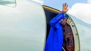 Tinubu returns to Abuja after attending President Mahama’s inauguration ceremony in ghana