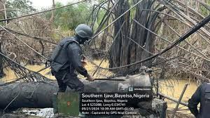 The Nigerian Navy’s Operation DELTA SANITY has discovered and deactivated a hideout which harbours crude-oil thieves