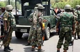 Soldiers reportedly engaged in a fierce gun battle with unknown gunmen in Abia community