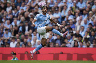 Manchester City Striker Omar Marmoush out ahead of Derby with knee injury