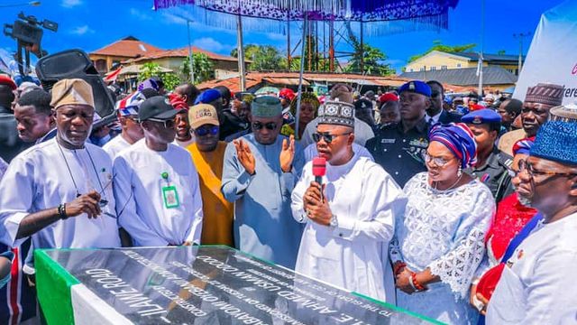 Gov Ododo commissions road, hospital projects in Ekiti