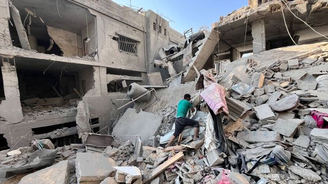 Israeli airstrike reportedly hits UN-run Gaza hospital, killing 19