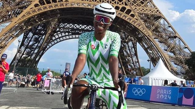 Cyclist Ese Ukpeseraye says athletes cannot train at the Nigerian velodrome because it is rented for religious events