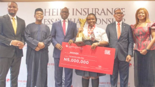 Heirs Insurance Group announces winners of N8m Essay Championship Scholarship