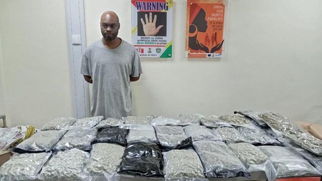 NDLEA detains businessman with 88 wraps of cocaine hidden in noodles at Lagos Airport