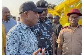 Mbah visits tanker explosion scene, tasks FRSC on enforcement of anti-spill locks