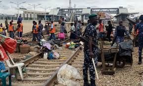 LASEPA parades 94 suspected criminals on Agege rail corridor