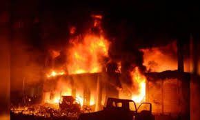 Radio Nigeria gutted by fire in Lagos