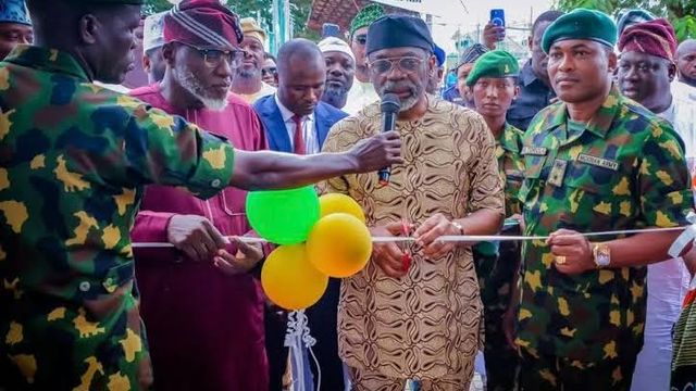 Democracy: Gbajabiamila praises military, inaugurates 1,200-capacity auditorium at Army barracks