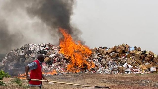 NAFDAC destroys expired, substandard products worth N4.7bn in Rivers