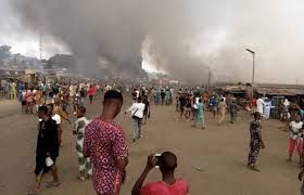 Ogun State Government and NEMA aid Lafenwa market traders affected by fire