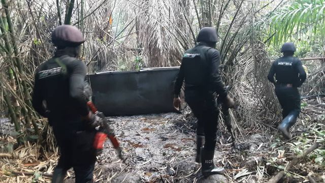 NSCDC uncovers illegal crude oil reservoir in Ondo