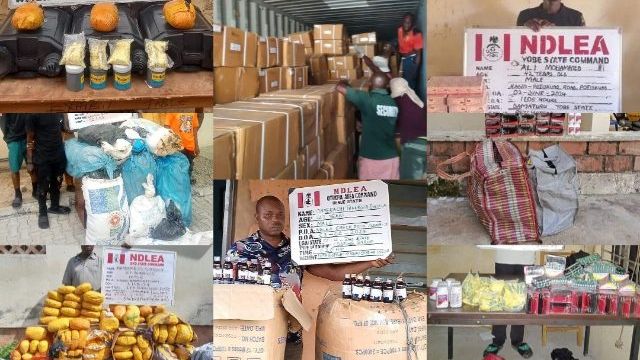 NDLEA intercepts another large shipment of Opioids from India, seizes illicit drugs in Lagos, Kebbi, others