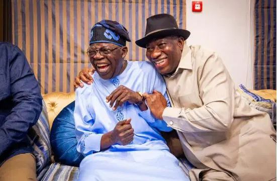 Tinubu extols Jonathan’s inspiring statesmanship at 68
