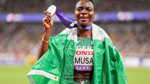 World Athletics Championships: Amusan wins silver in Tokyo