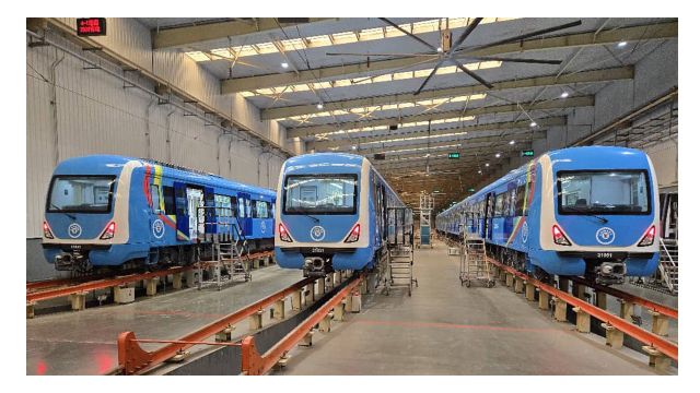 Lagos to receive six new trains from China to boost Blue, Red Line operations