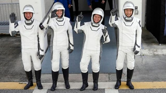 SpaceX launches new crew to relieve stranded ISS astronauts