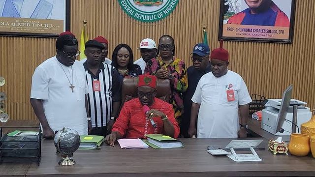 Gov Soludo signs N766bn 2026 Appropriation Bill into law