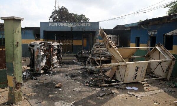 Lagos launches plans to rebuild police stations destroyed during #EndSARS unrest