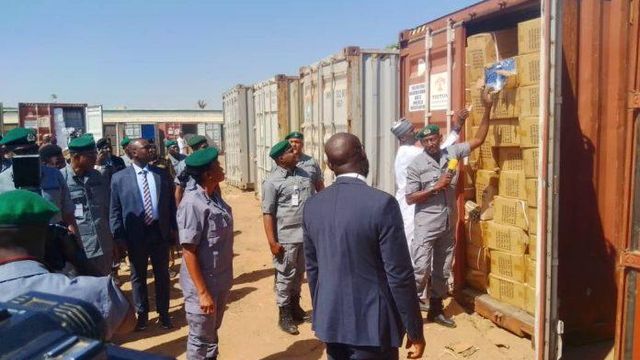 Customs zeizes 20 diverted containers worth ₦769.5m in Kano