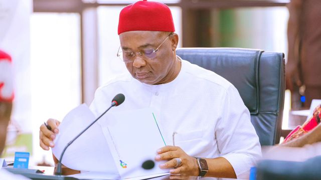 Uzodimma presents N1.43trn Appropriation Bill for 2026